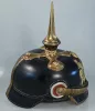 Bavarian Infantry Officers Pickelhaube with Case Visuel 8